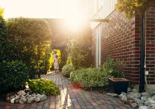 rear-view-of-brother-and-sister-walking-in-backyar-2024-10-17-13-32-46-utc